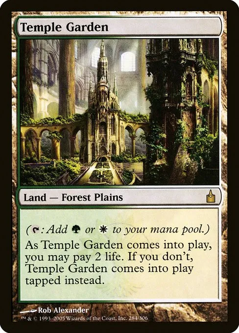 Temple Garden - Foil