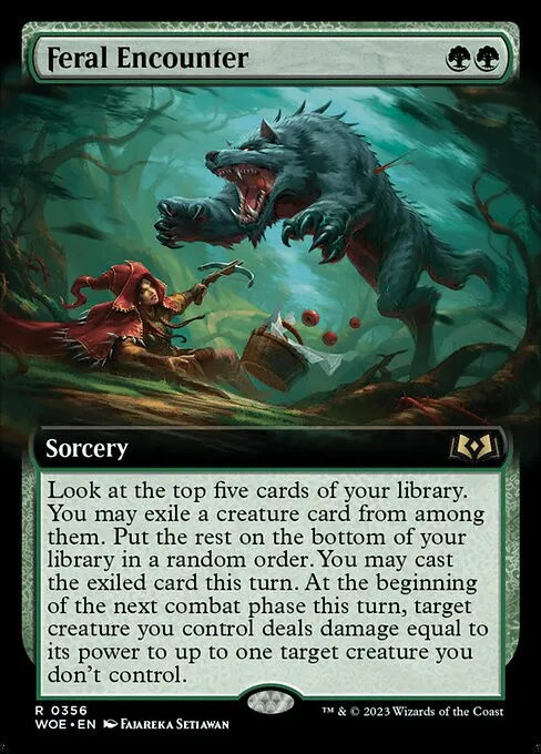 Feral Encounter - Foil