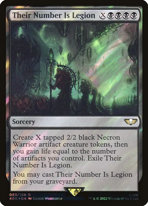 Their Number Is Legion - Foil