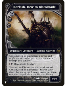 Korlash, Heir to Blackblade