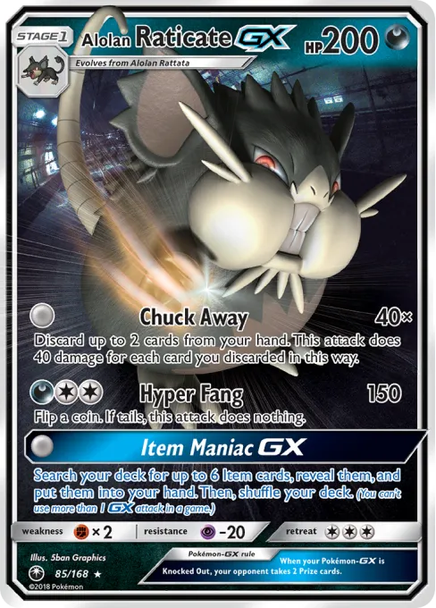 Alolan Raticate-GX