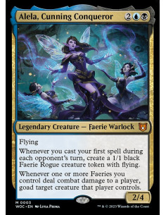 Alela, Cunning Conqueror - Foil