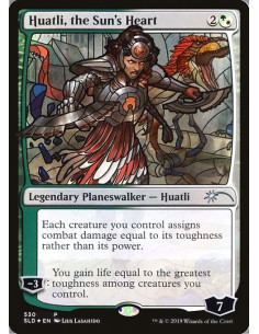 Huatli, the Sun's Heart - Foil