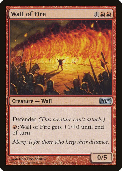 Wall of Fire - Foil