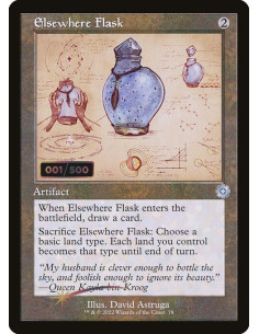 Elsewhere Flask - Foil