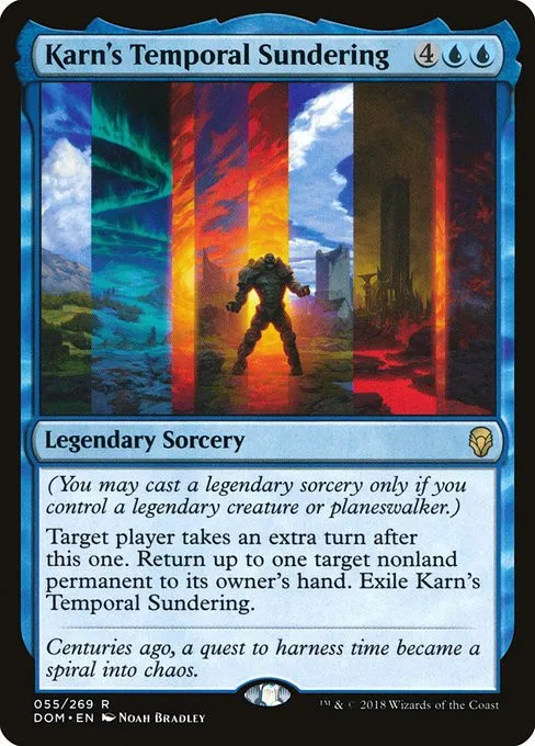 Karn's Temporal Sundering - Foil