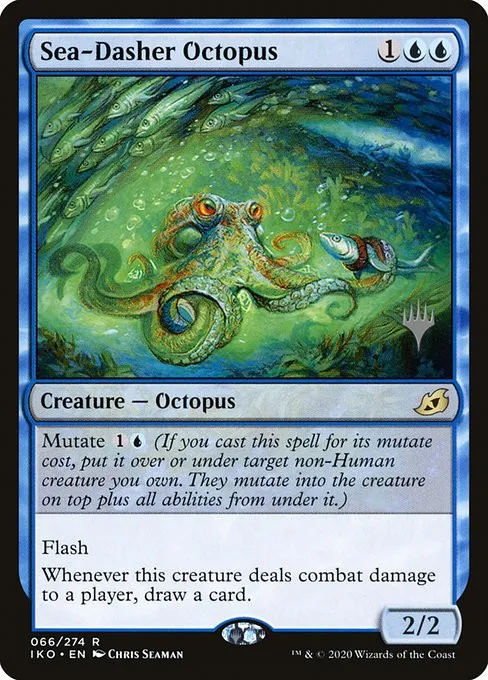 Sea-Dasher Octopus - Foil