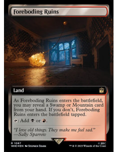 Foreboding Ruins - Foil