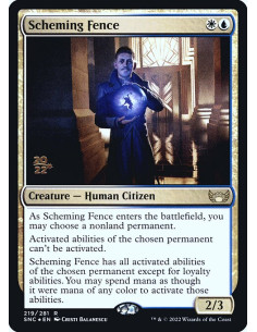 Scheming Fence - Foil