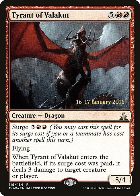 Tyrant of Valakut - Foil