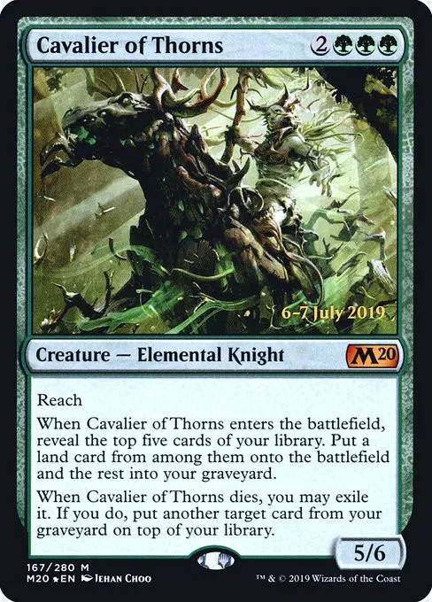 Cavalier of Thorns - Foil