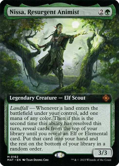 Nissa, Resurgent Animist - Foil
