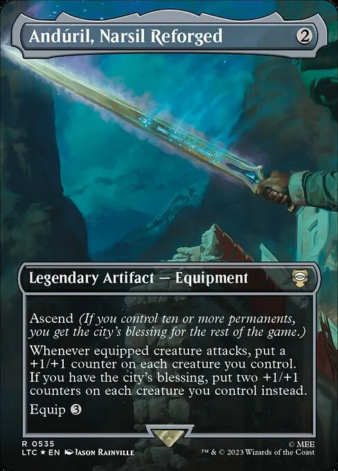 Andúril, Narsil Reforged - Foil
