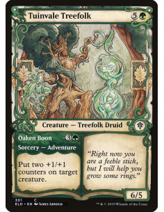 Tuinvale Treefolk // Oaken Boon - Foil