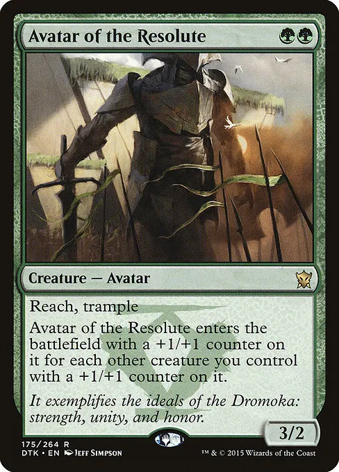 Avatar of the Resolute - Foil
