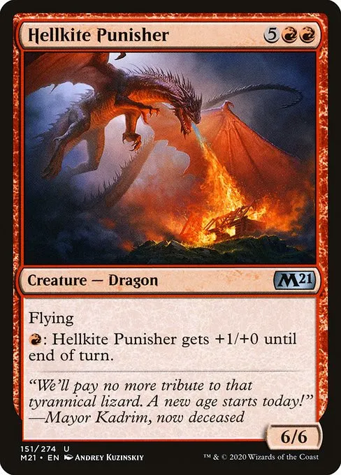 Hellkite Punisher - Foil