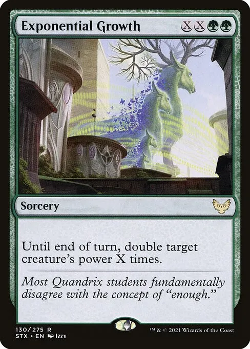 Exponential Growth - Foil