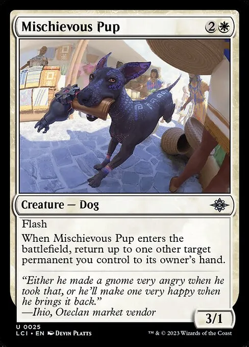 Mischievous Pup - Foil