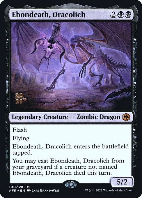 Ebondeath, Dracolich - Foil