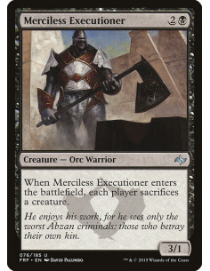Merciless Executioner - Foil