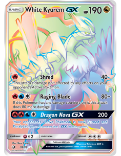 White Kyurem-GX