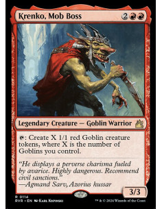 Krenko, Mob Boss - Foil