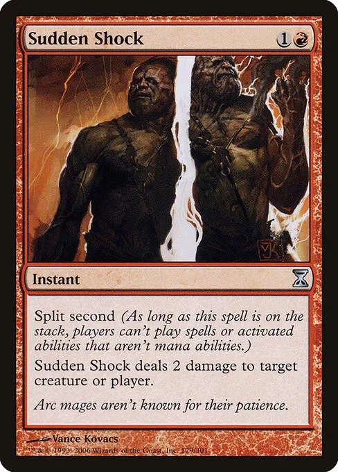 Sudden Shock - Foil