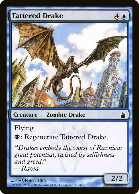 Tattered Drake - Foil