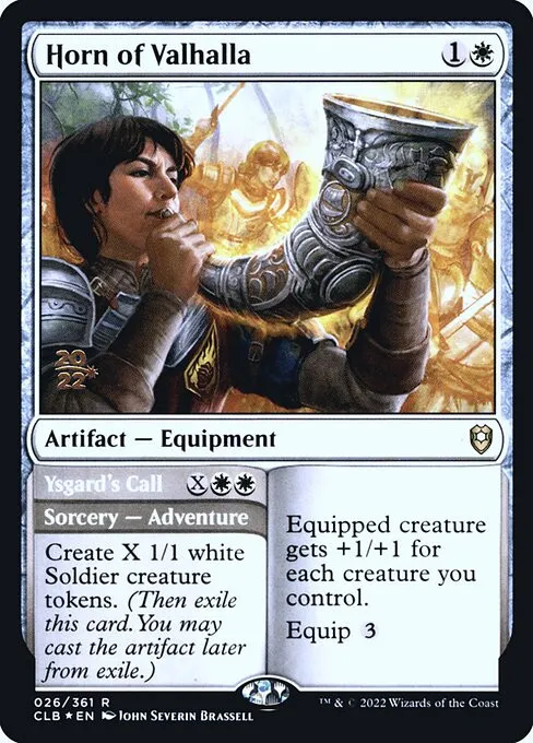 Horn of Valhalla // Ysgard's Call - Foil