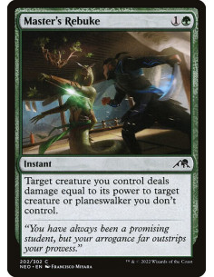 Master's Rebuke - Foil