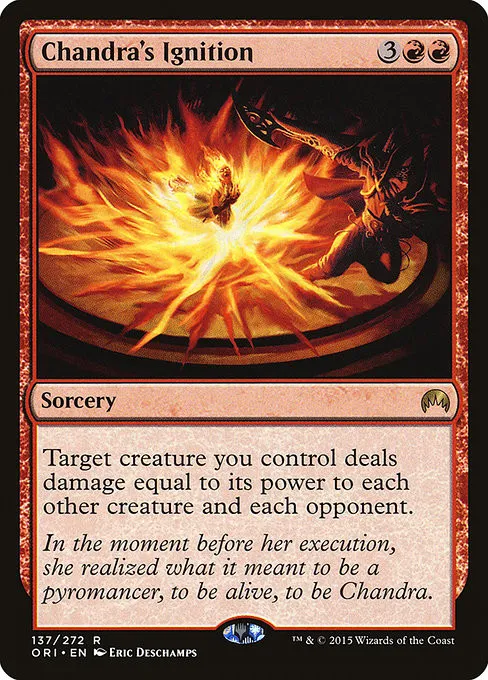Chandra's Ignition - Foil