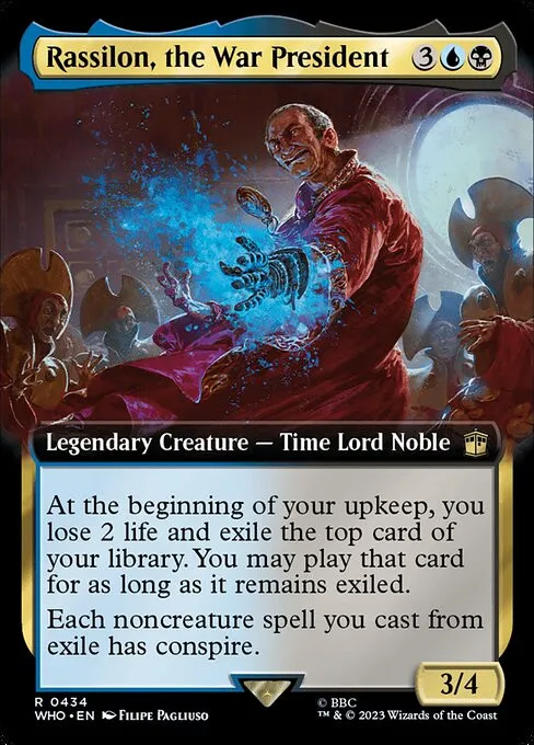 Rassilon, the War President - Foil