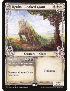 Realm-Cloaked Giant // Cast Off - Foil