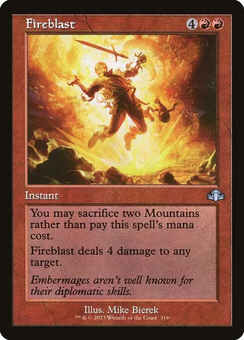 Fireblast - Foil