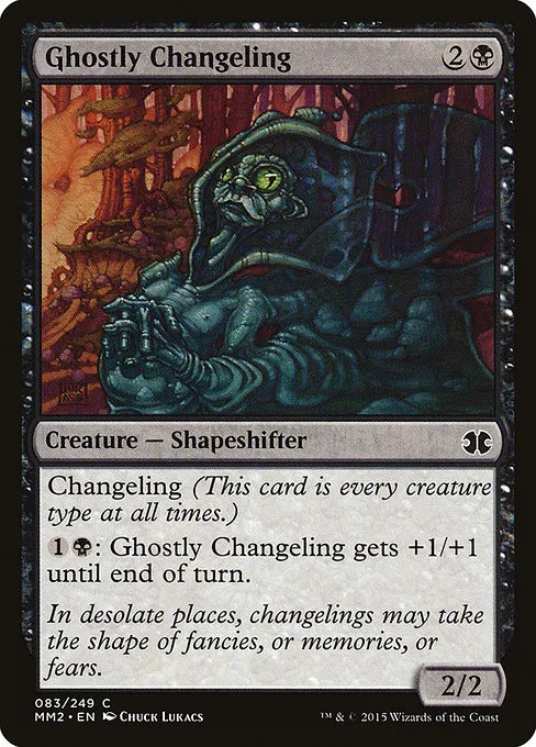 Ghostly Changeling - Foil