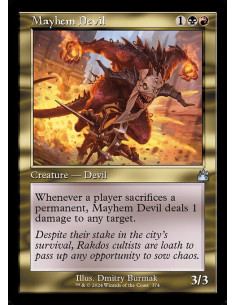 Mayhem Devil - Foil