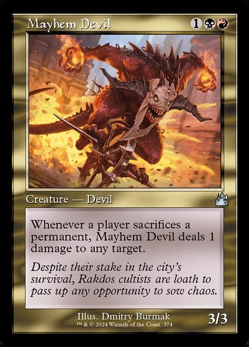 Mayhem Devil - Foil