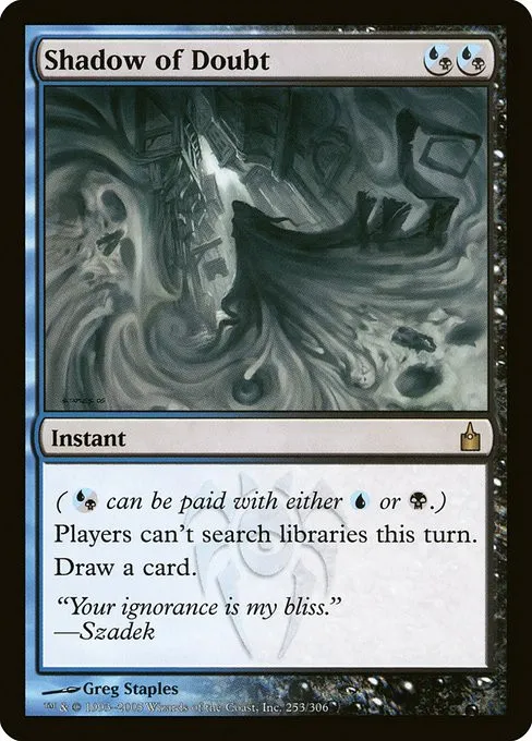 Shadow of Doubt - Foil