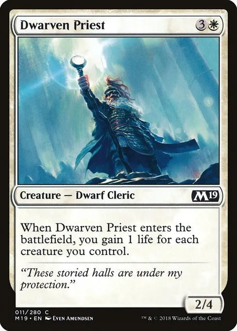 Dwarven Priest - Foil