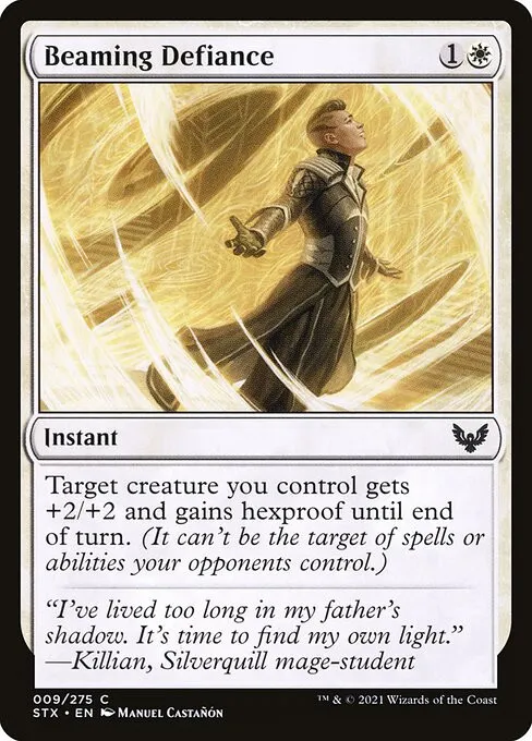 Beaming Defiance - Foil