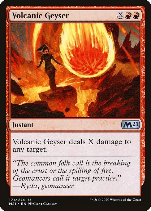 Volcanic Geyser - Foil