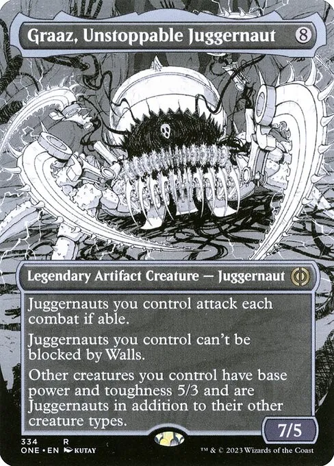 Graaz, Unstoppable Juggernaut - Foil