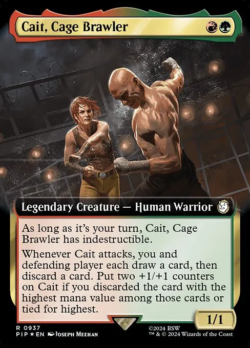Cait, Cage Brawler - Foil