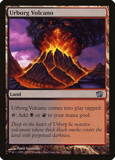 Urborg Volcano - Foil