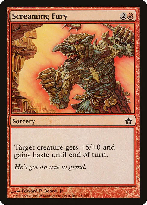 Screaming Fury - Foil
