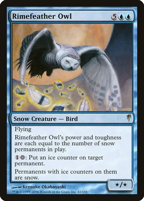 Rimefeather Owl - Foil
