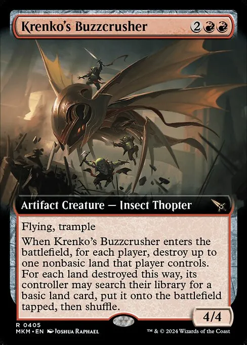 Krenko's Buzzcrusher - Foil