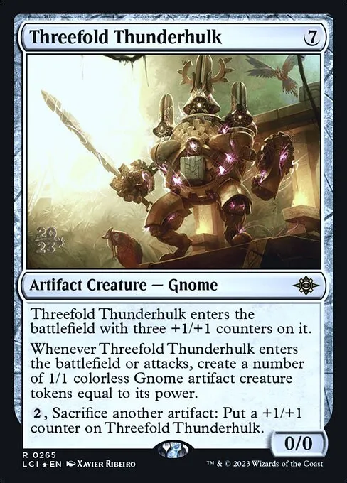 Threefold Thunderhulk - Foil