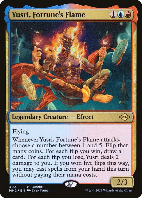 Yusri, Fortune's Flame - Foil
