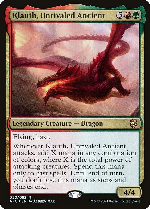 Klauth, Unrivaled Ancient - Foil